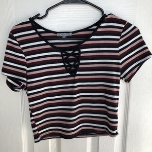 Charlotte Russe crop Top size small
